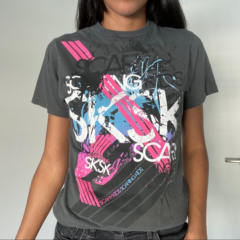 Small Scary Kids Scaring Kids Band Tee
